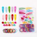 150-pack Boxed Multicolor Hair Accessory Sets for Girls Color-B