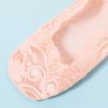 2-pairs Baby / Toddler / Kid Solid Guipure Lace Socks Color-A