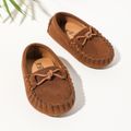 Toddler Stitch Detail Slip-on Loafers Brown image 4