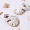 Baby / Toddler Hollow Out Solid Prewalker Shoes White image 3
