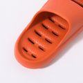 Toddler / Kid Soft Sole Solid Slippers Beach Shoes Orange image 5