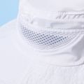 Baby / Toddler Solid Breathable Visor Bucket Hat White