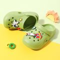 Toddler / Kid Space Astronaut Graphic Hollow Out Vent Clogs Light Green image 3