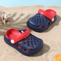 Toddler / Kid Two Tone Colorblock Hole Shoes Beach Shoes Navy image 1