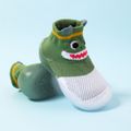 Baby / Toddler Cartoon Pattern Mesh Breathable Non-slip Floor Socks Green