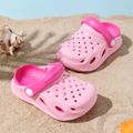 Toddler / Kid Pink Hole Shoes Beach Shoes Pink image 1