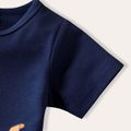 2pcs Baby Boy 95% Cotton Short-sleeve Vehicle Print T-shirts Set Multi-color