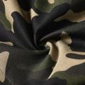 Kid Girl Camouflage Print Elasticized Flap Pocket Design Skirt with Belt CAMOUFLAGE