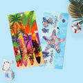 Microfiber Beach Towel Super Absorbent Quick Dry Towels for Beach Pool Gym Travel Picnic Camping Apricot