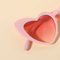 Óculos decorativos com moldura de coração de pêssego para mãe e para mim (com bolsa de óculos) Rosa image 4