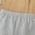 Toddler Boy Basic Solid Color Textured Elasticized Shorts Grey image 3