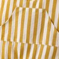 Baby Boy Button Front Striped Tank Romper with Pocket yellowwhite image 4
