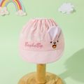 Baby Cartoon Dual Ears Decor Hat Pink