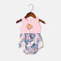 PAW Patrol Mommy and Me Pink and Floral Print Splice Tank Dress Pink