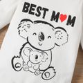 2-Pack Baby Boy/Girl 95% Cotton Long-sleeve Cartoon Koala Print Jumpsuits Set MultiColour