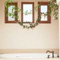 Artificial Ivy Leaf Plants Vine Hanging Vines Plant Garland Fake Foliage Home Kitchen Garden Office Party Wedding Indoor Outdoor Wall Decor Light Green image 2