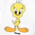 Looney Tunes Kid Boy/Kid Girl Letter Print Short-sleeve Tee White