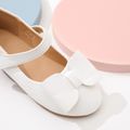 Toddler / Kid H Bow Decor Solid Mary Jane Shoes White