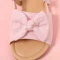 Toddler / Kid Bow Decor Pink Sandals Pink