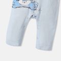 Care Bears 100% Cotton Baby Boy/Girl Cartoon Bear Print Blue Long-sleeve Jumpsuit Light Blue