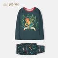 Harry Potter Family Matching HOGWARTS Green Top and Allover Pants Pajamas Sets Celadon