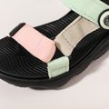 Toddler / Kid Color Block Webbing Sandals Pink