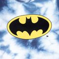 Batman 2pcs Kid Boy Tie Dyed Short-sleeve Tee and Elasticized Shorts Set Blue