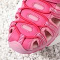 Toddler / Kid Round Toe Gladiator Type Pink Sandals Dark Pink