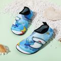 Toddler / Kid Animal Pattern Lightweight Slip On Water Shoes Light Blue image 1