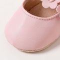 Bebé Menina Bonito Cor sólida Calçado para bebé Rosa image 3