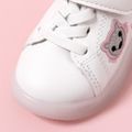 Toddler Embroidered Kitty Graphic LED Sneakers Pink