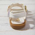 Toddler / Kid Studded Decor White Sandals White