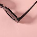 Deko-Brille in Blumenform für Kinder (mit Brillenetui) schwarz