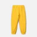 PAW Patrol Toddler Boy/Girl 100% Cotton Letter Print Elasticized Pants Yellow
