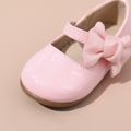 Toddler / Kid Big Bow Decor Flat Mary Jane Shoes Pink