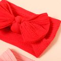3-pack Solid Bowknot Headband for Girls Red image 3