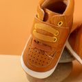 Baby / Toddler High Top Shoelace Prewalker Shoes Brown