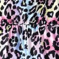Baby Girl Allover Leopard Print Ombre Bell Bottom Cami Jumpsuit Ombre