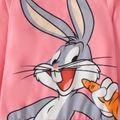 Looney Tunes Enfants Fille Motifs animaux Pull Sweat-shirt Rose image 5