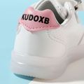 Toddler Colorblock Velcro Strap LED Sneakers Pink image 5