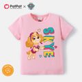 PAW Patrol Toddler Boy/Girl Big Graphic Cotton Tee Pink