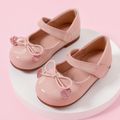 Toddler / Kid Bow Decor Flats Mary Jane Shoes Pink image 1