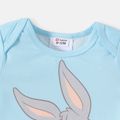 Looney Tunes Baby Girl/Boy Bunny und Tweety Kurzarm-T-Shirt hellblau