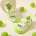 Toddler / Kid Mesh Panel Hollow Out Sandals Pale Green