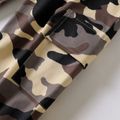 Kid Boy Camouflage Print Pocket Design Cargo Pants CAMOUFLAGE