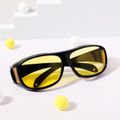 Kids Night Vision Glasses for Night Driving Cycling Sports Yellow