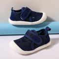Toddler / Kid Breathable Mesh Blue Sneakers Dark Blue