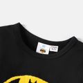 Justice League Kid Boy Embroidered Pullover Sweatshirt Black