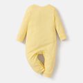 Harry Potter Baby Boy/Girl 95% Cotton Long-sleeve Owl Print Jumpsuit Pale Yellow