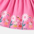 Peppa Pig Toddler Girl Floral Smocking Tank Dress Pink